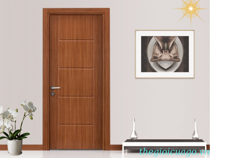 Cửa gỗ công nghiệp 1