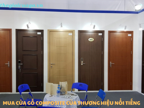 Tại sao lên sử dụng cửa gỗ composite của thương hiệu nổi tiếng
