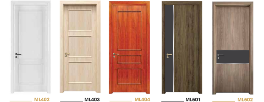 Mẫu cửa gỗ Melamine chống xước