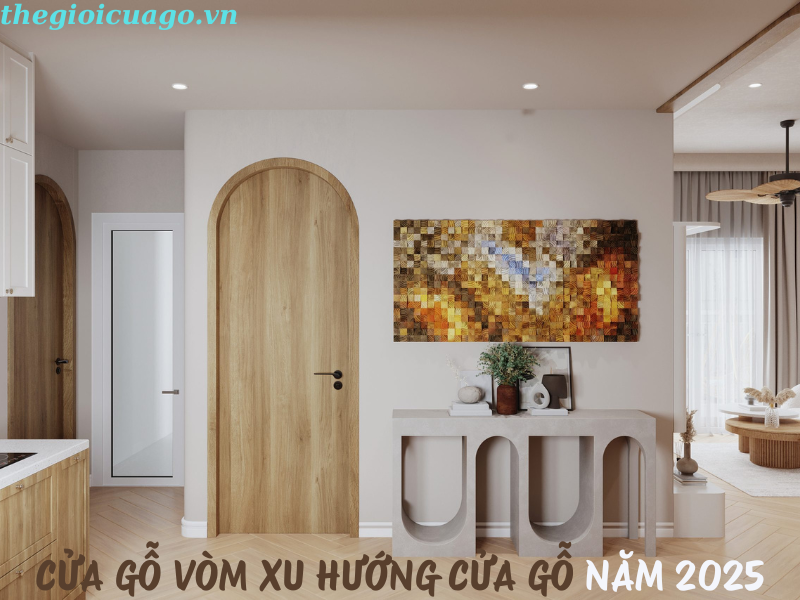 Mẫu cửa composite vòm