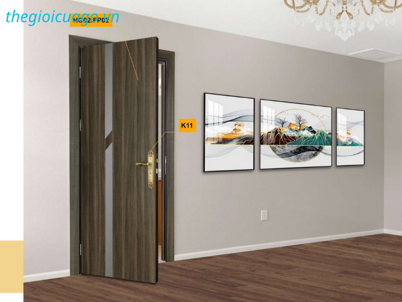 Cửa nhựa giả gỗ