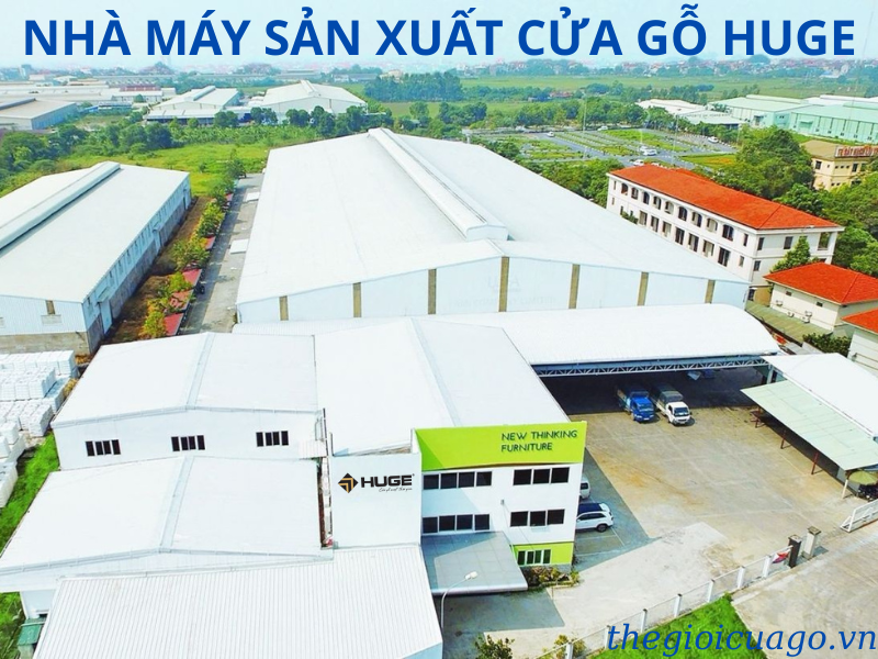 Nhà máy sản xuất cửa gỗ nhựa composite Huge