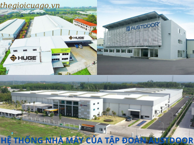 Cửa gỗ nhựa composite Huge - Một thương hiệu của tập đoàn Austdoor
