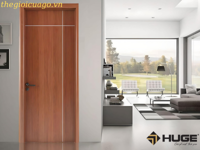 Biến không gian sống thành kiệt tác với cửa gỗ Huge