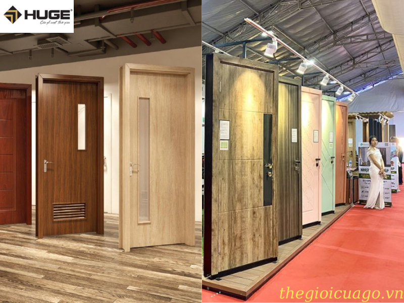 Cách chọn hướng mở cửa gỗ nhựa Huge chính xác