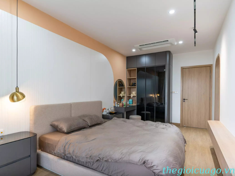 Cửa phòng ngủ bằng gỗ công nghiệp chống xước